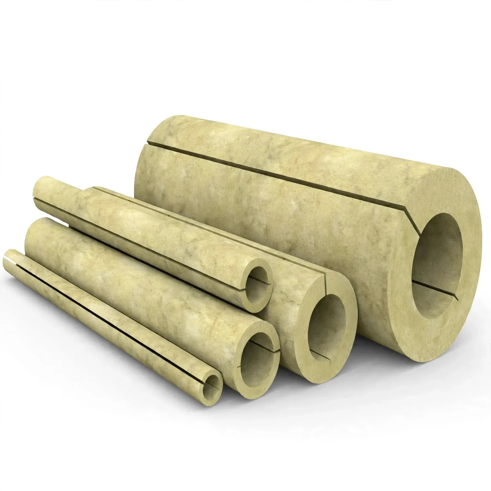 Rockwool Pipe Section - Spentex Allied Of India